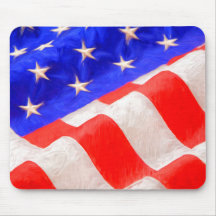 American Flag Mousepad