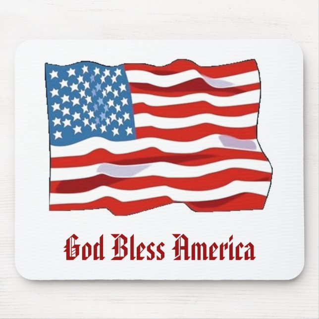 American Flag mousepad (Front)