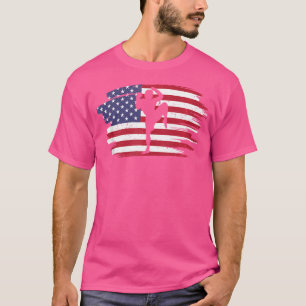 American Flag Muay Thai 4Th Of July T-Shirt
