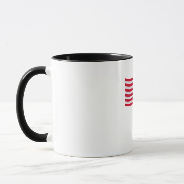 american flag mug (Left)