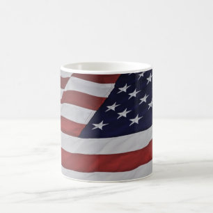 American Flag Mug