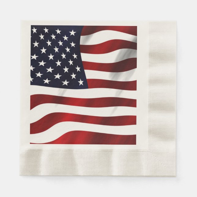 American Flag Napkin (Front)