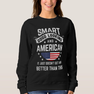 American Flag Native Pride USA American Roots Sweatshirt