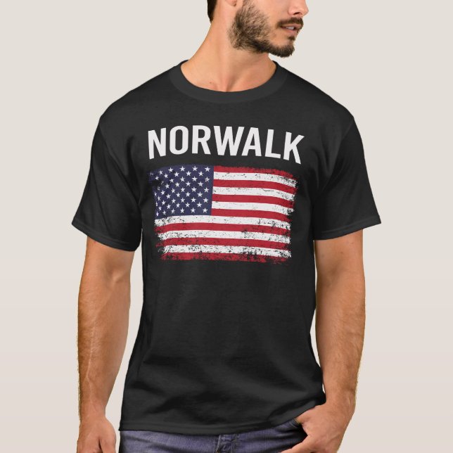 American Flag Norwalk T-Shirt (Front)