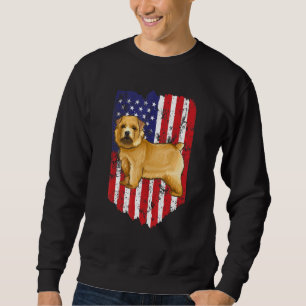 American Flag Norwich Terrier 4th Of July Usa Sweatshirt