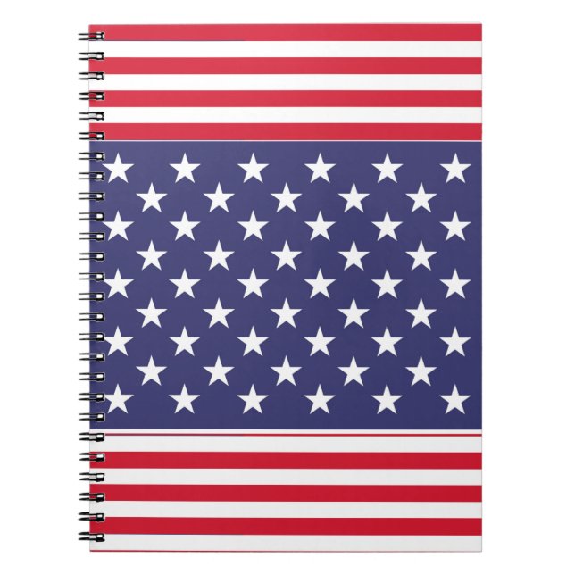 American Flag Notebook (Front)