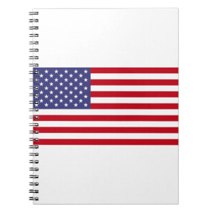 American Flag Notebook