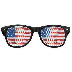 AMERICAN FLAG NOVELTY SUNGLASSES SHADES