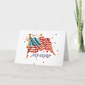 American Flag, Old Glory Card