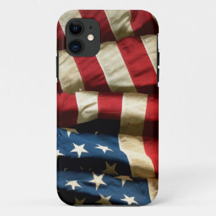 American flag on iPhone 5 Case-Mate Barely There 11 Case