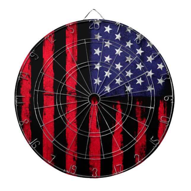 American Flag Patriot Dartboard (Front)