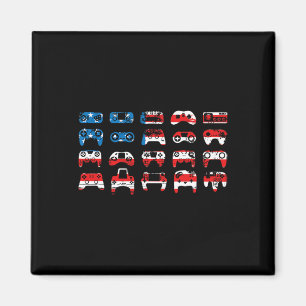 American Flag Patriot Home Of The Free Because Of Magnet