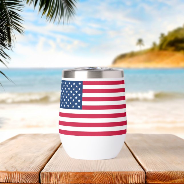 American Flag Patriotic (Beach (Rotated))