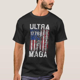 American Flag Patriotic 1776 We The People Ultra M T-Shirt