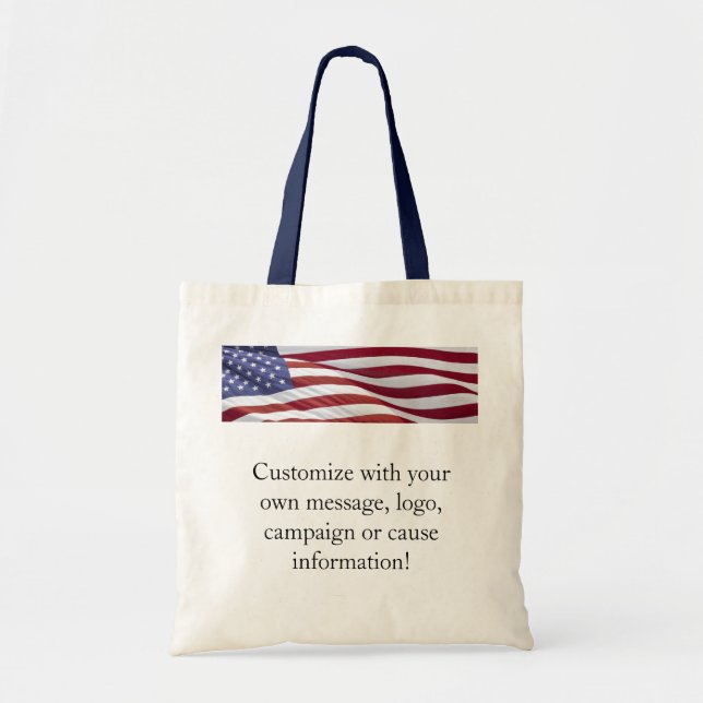 American Flag Patriotic Bag (Front)