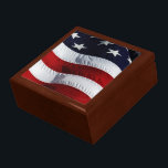 American Flag Patriotic Beauty Customisable Gift Box<br><div class="desc">American Flag Patriotic Beauty Gift Box.  Add your own special message to this customisable gift box.</div>