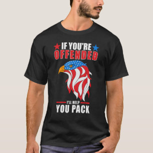 American Flag Patriotic Eagle T-Shirt