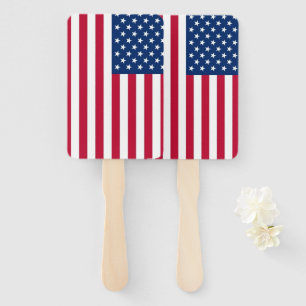 American Flag Patriotic Hand Fans