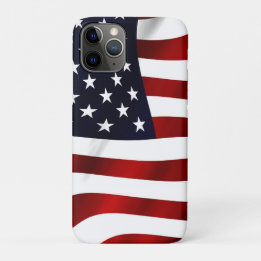 American Flag Patriotic Independence Day iPhone 11 Pro Case