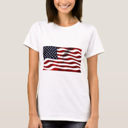 American Flag Patriotic Independence Day T-Shirt
