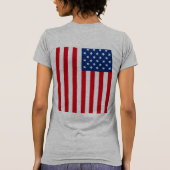 American Flag Patriotic T-Shirt (Back)