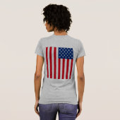 American Flag Patriotic T-Shirt (Back Full)