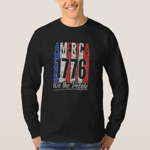 American Flag Patriotic We The People 1776 T-Shirt