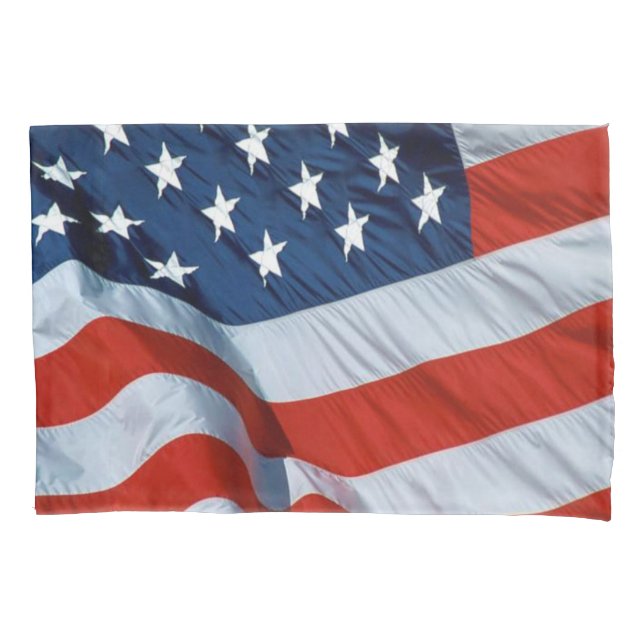 American Flag Pillowcase (Front)