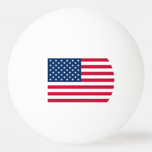 American Flag Ping Pong Ball USA Patriotic