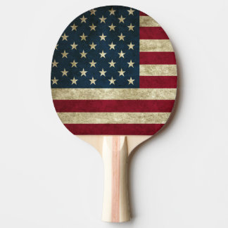 American Flag Ping Pong Paddle