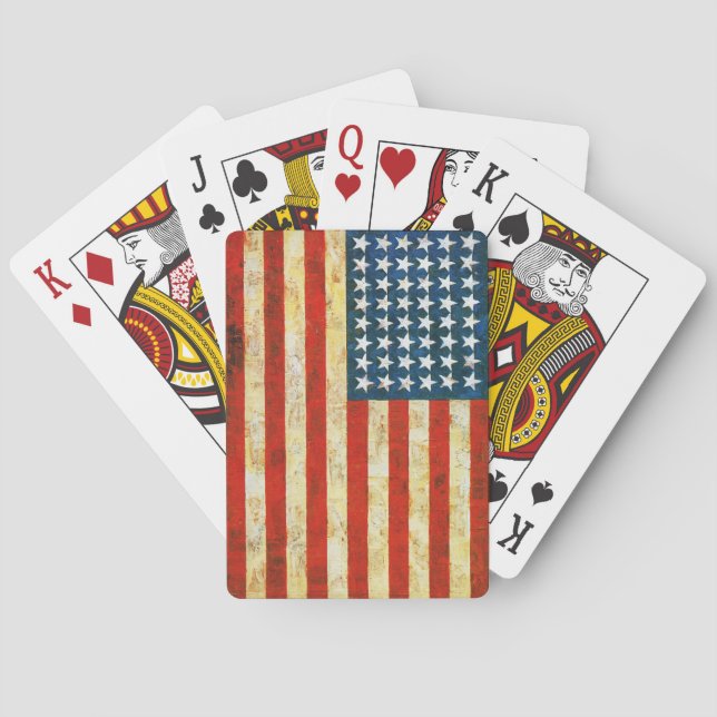 American Flag Playing Cards (Back)