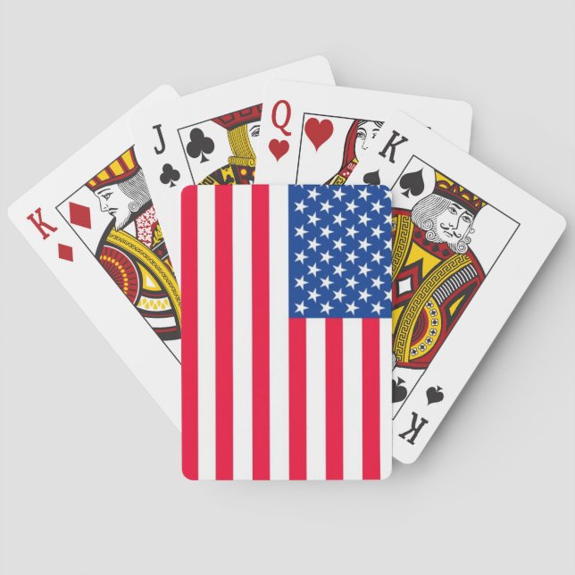 American Flag Playing Cards (Back)