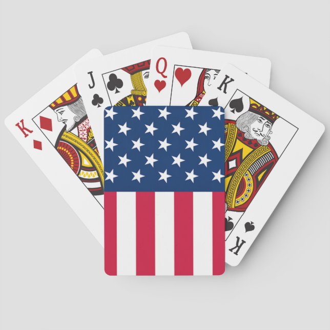 American Flag Playing Cards (Back)