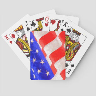 American Flag Playing Cards