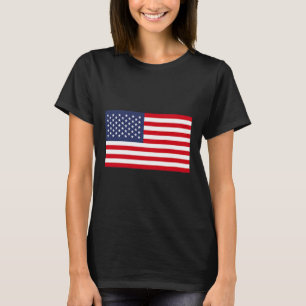 American Flag Pocket Usa Flag Patriotic Mens Kids T-Shirt