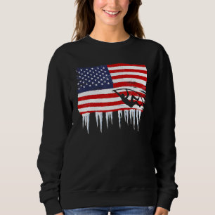 American Flag  Pole Vault 1 Sweatshirt