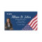 American Flag Political  Business Card