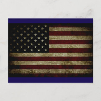 American Flag Postcard
