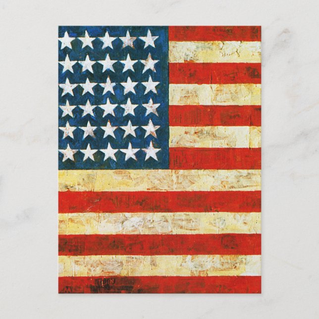 American Flag Postcard (Front)
