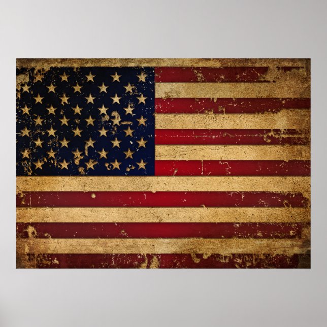 American Flag Poster (Front)