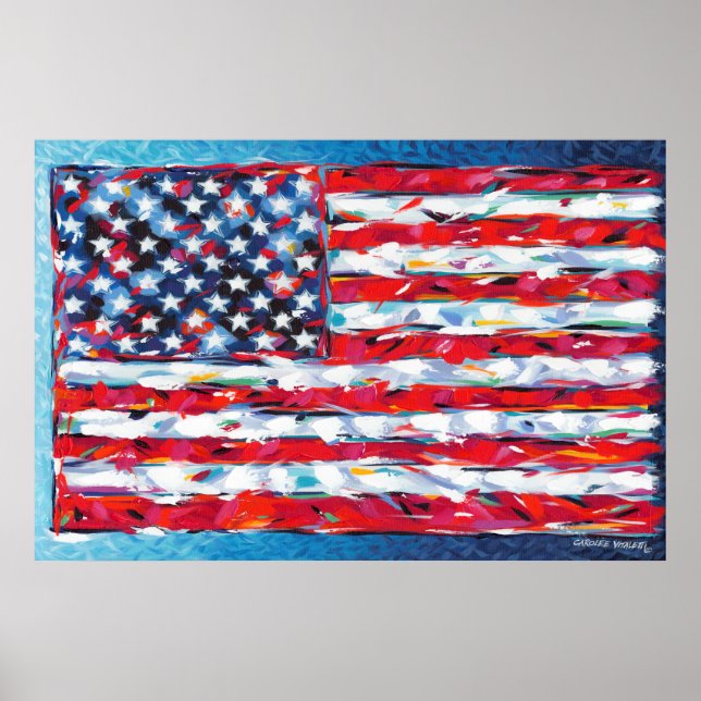 American Flag Poster (Front)