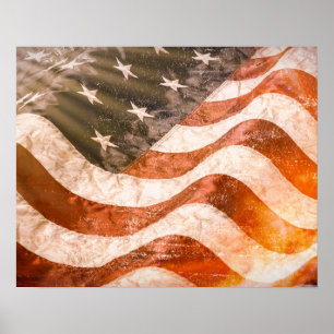 American Flag Poster