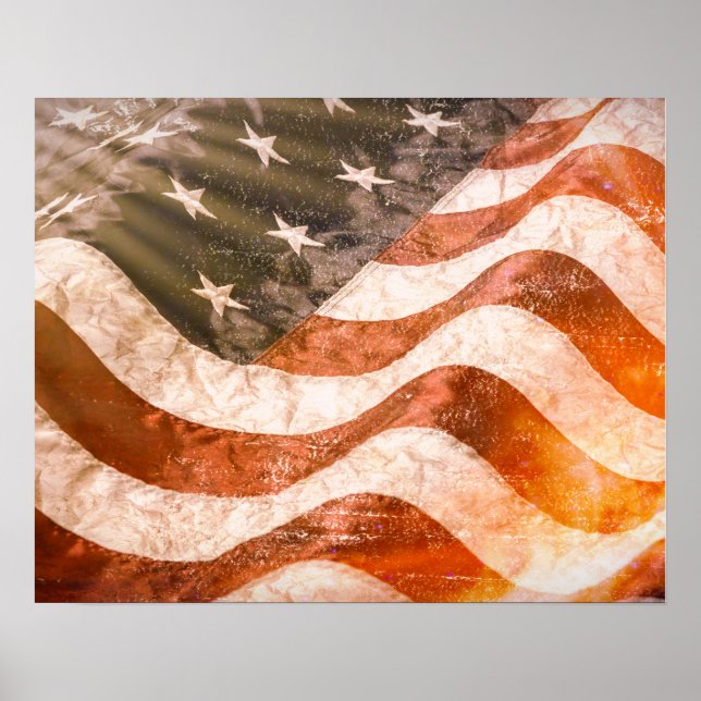 American Flag Poster (Front)