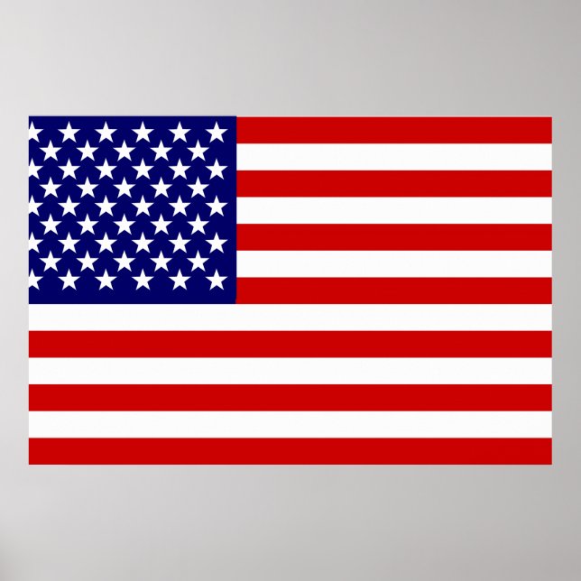 American flag poster (Front)