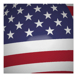 AMERICAN FLAG POSTER
