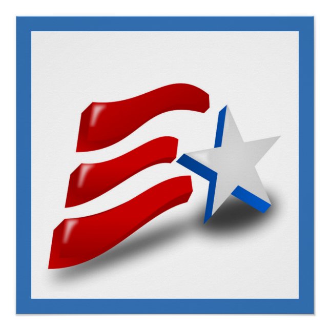 AMERICAN FLAG POSTER (Front)