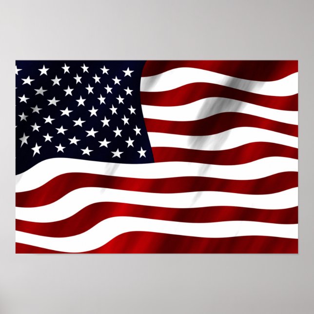 American Flag Poster (Front)
