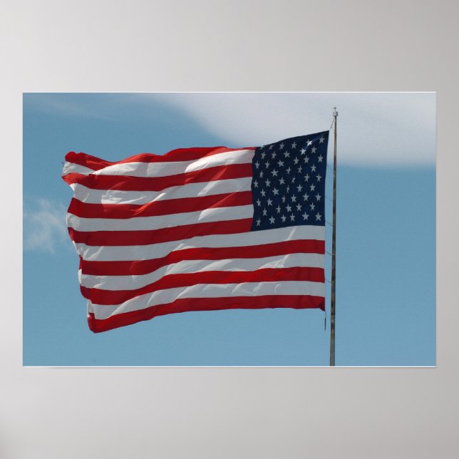 AMERICAN FLAG POSTER (Front)