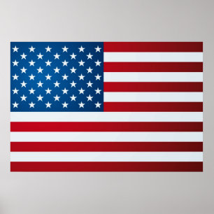 american flag poster