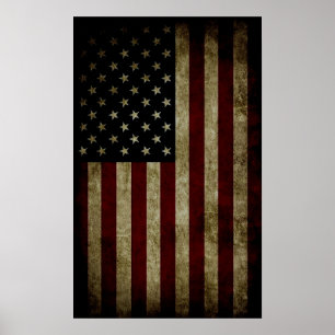 American Flag Poster